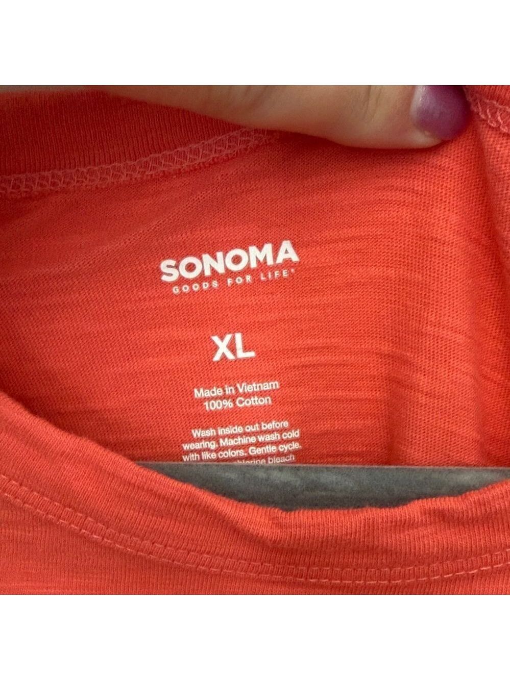 Sonoma Vibrant Red Sleeveless Midi Dress - Picture 2 of 3